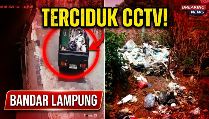 Buang Sampah ke Sungai, Camat Tanjungkarang Barat Ultimatum SPPG di Segala Mider