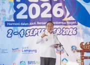 Kepala Dinas Kominfotik Provinsi Lampung, Ganjar Jationo pada pembukaan RRI Fest dan Bintang Radio 2026 di Kantor RRI Bandar Lampung || Foto: Pemerintah Provinsi Lampung