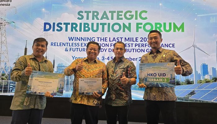 PLN UID Lampung Catatkan Kinerja Operasional Terbaik 3 Nasional Unit Induk Distribusi