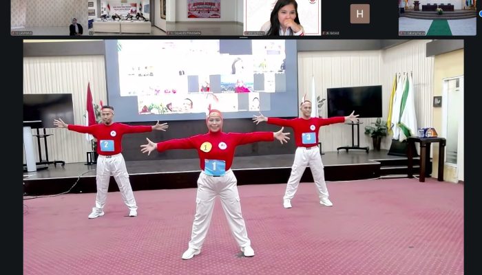Lewat Lomba Senam Nasional, Pemprov Lampung Gerakkan Budaya Hidup Sehat