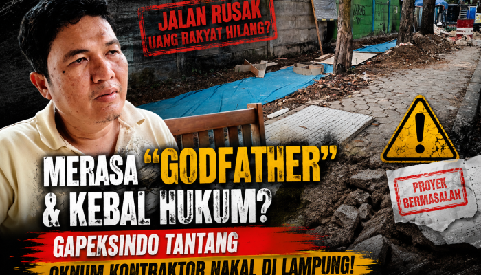 Parah! Hasil Inspeksi Bongkar Bobroknya Proyek Triliunan di Lampung, GAPEKSINDO Dorong Audit BPK