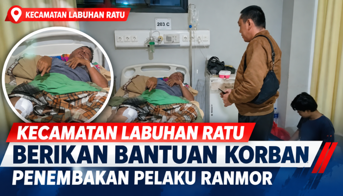 Pemkot Bandar Lampung Cover Biaya Berobat Korban Penembakan Begal