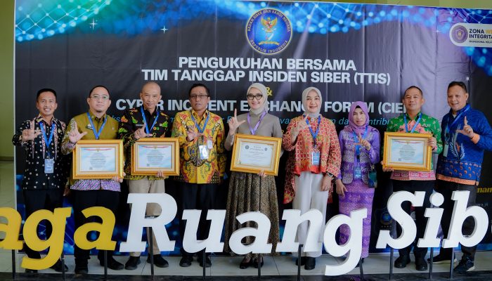 Keamanan Siber Diperkuat, Pemprov Lampung Raih Apresiasi Nasional dari BSSN