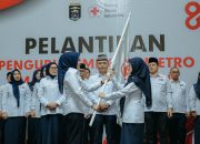 Ketua PMI Lampung Lantik Pengurus PMI Kota Metro Masa Bakti 2026-2031