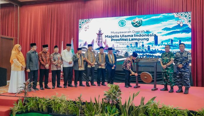 Buka Musda XI MUI, Pemprov Lampung Dorong Sinergi Pembangunan Fisik dan Spiritual