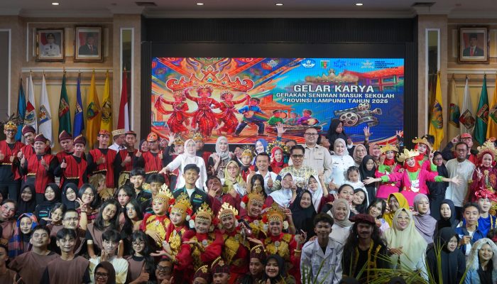 Pemprov Lampung Dorong Seni Jadi Sarana Pembentukan Karakter dan Kreativitas Siswa