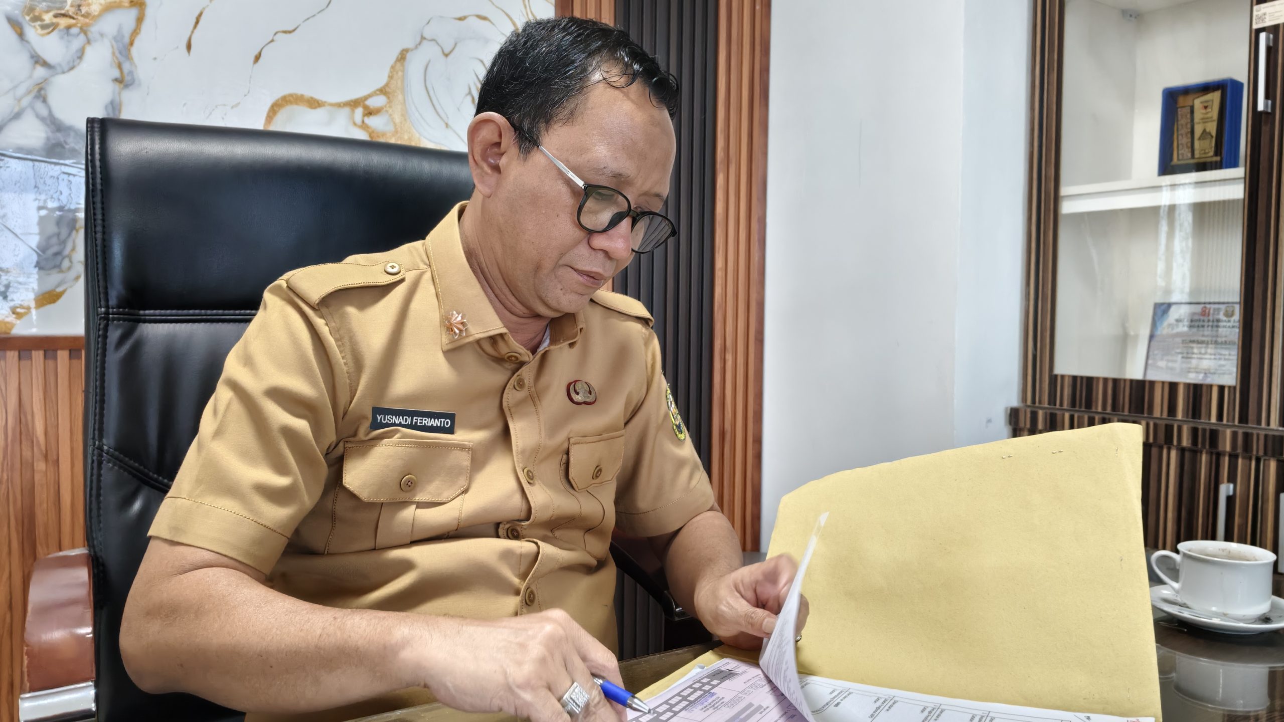Yusnadi, Plh Kepala Bapenda kota Bandar Lampung || Foto: Ridho/5w1hindonesia.id